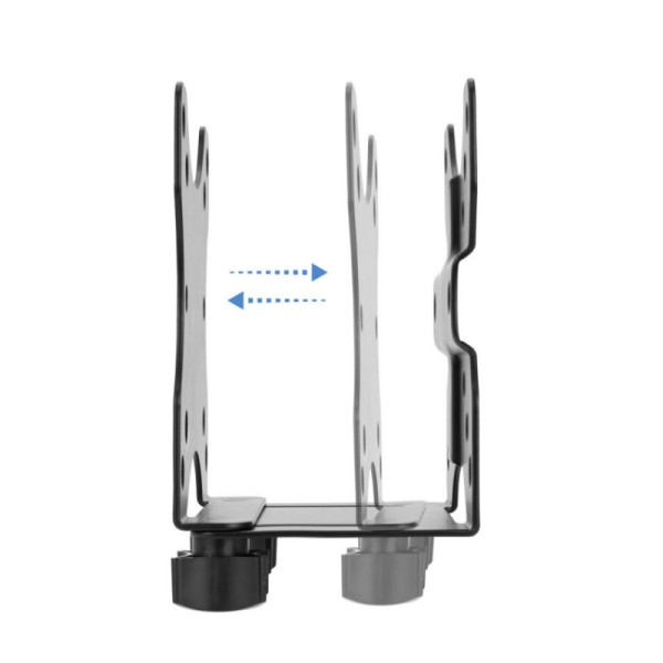 Tooq soporte metálico para mini pc negro