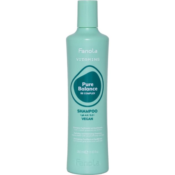 Fanola vitamins pure balance champu vegano 350ml