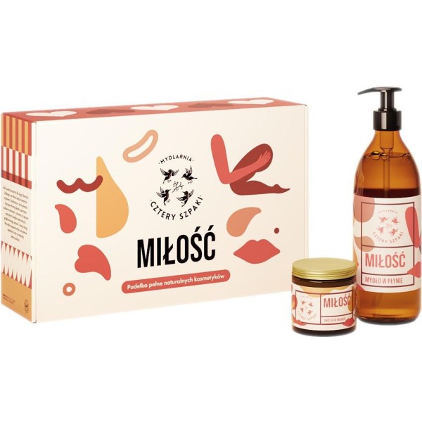 Mydlarnia milosc jabon liquido 500ml + vela 1u.